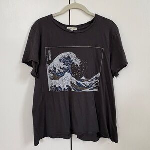 Urban Outfitters Black Graphic Tee